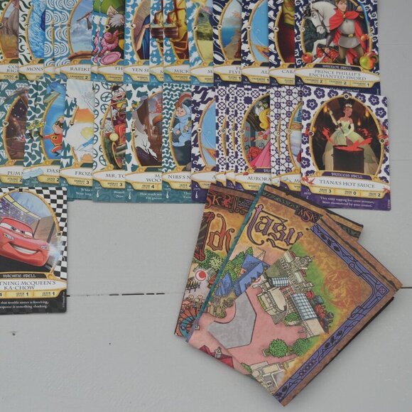 Disney Parks Sorcerers Of The Magic Kingdom OOP Playing Cards Set With Maps - Picture 5 of 5